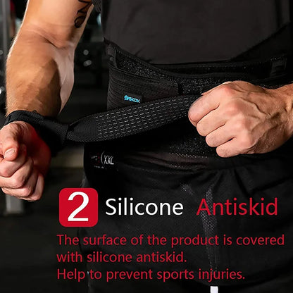 2Pcs Weightlifting Wrist Brace Straps Strength Training Deadlifts Crossfit Gym Fitness Pull-Up Lifting Support Sport Grip Band