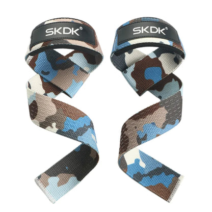 2Pcs Weightlifting Wrist Brace Straps Strength Training Deadlifts Crossfit Gym Fitness Pull-Up Lifting Support Sport Grip Band
