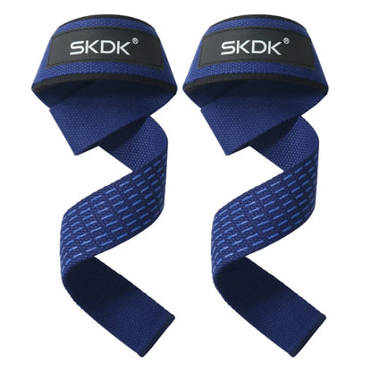 2Pcs Weightlifting Wrist Brace Straps Strength Training Deadlifts Crossfit Gym Fitness Pull-Up Lifting Support Sport Grip Band
