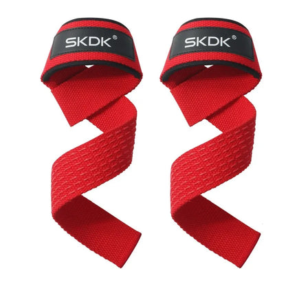2Pcs Weightlifting Wrist Brace Straps Strength Training Deadlifts Crossfit Gym Fitness Pull-Up Lifting Support Sport Grip Band