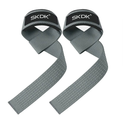 2Pcs Weightlifting Wrist Brace Straps Strength Training Deadlifts Crossfit Gym Fitness Pull-Up Lifting Support Sport Grip Band