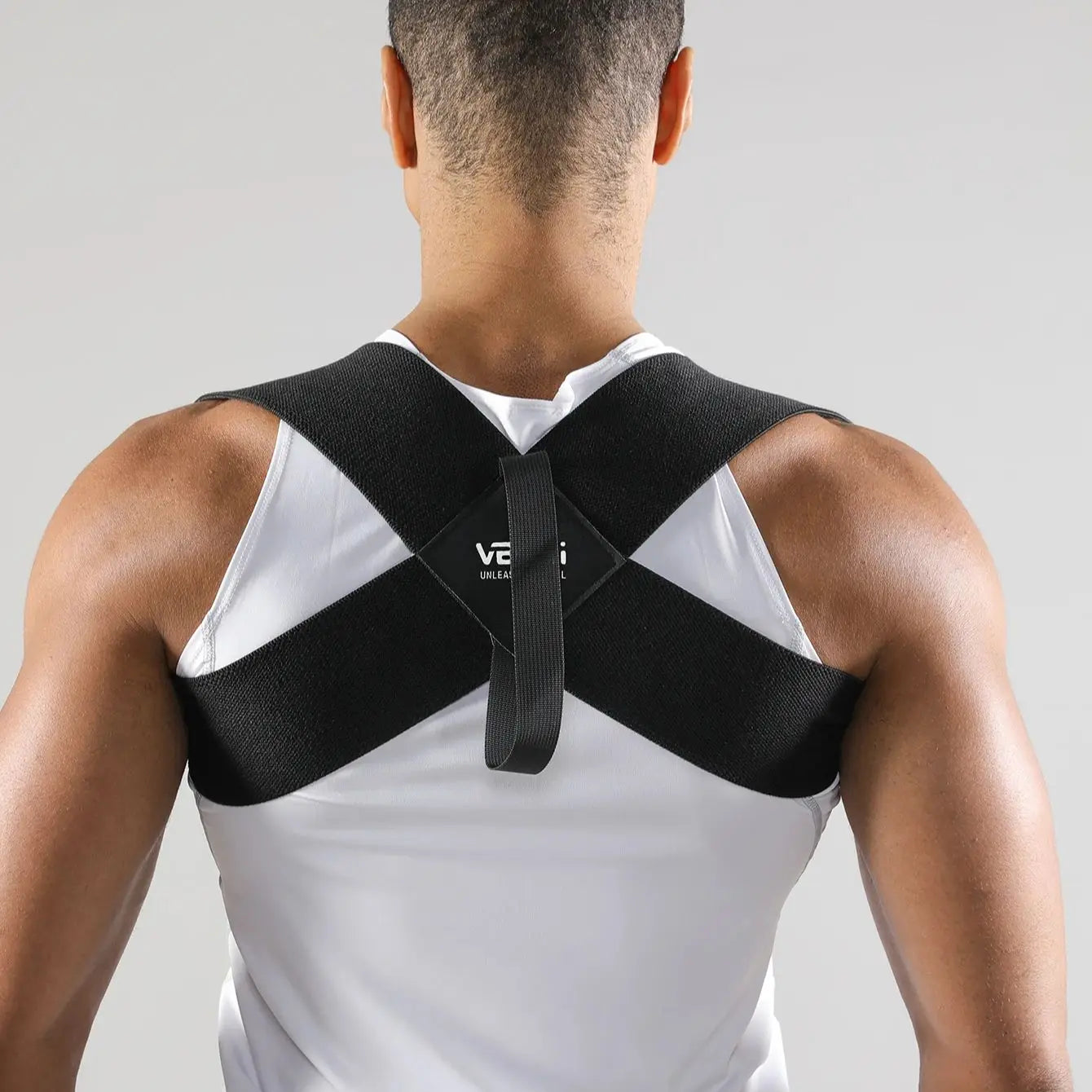 Adjustable Posture Corrector Upper Back Support Sporty Shoulder Belt for Men Women