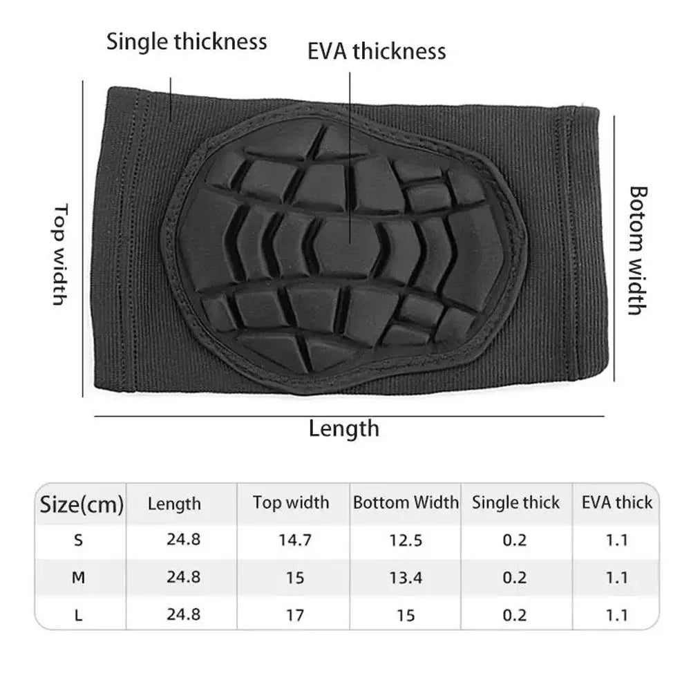1 Pair Sports Knee Pads for Youth & Adult, Protective Compression Knee Sleeve for Basketball Volleyball Football Running Cycling